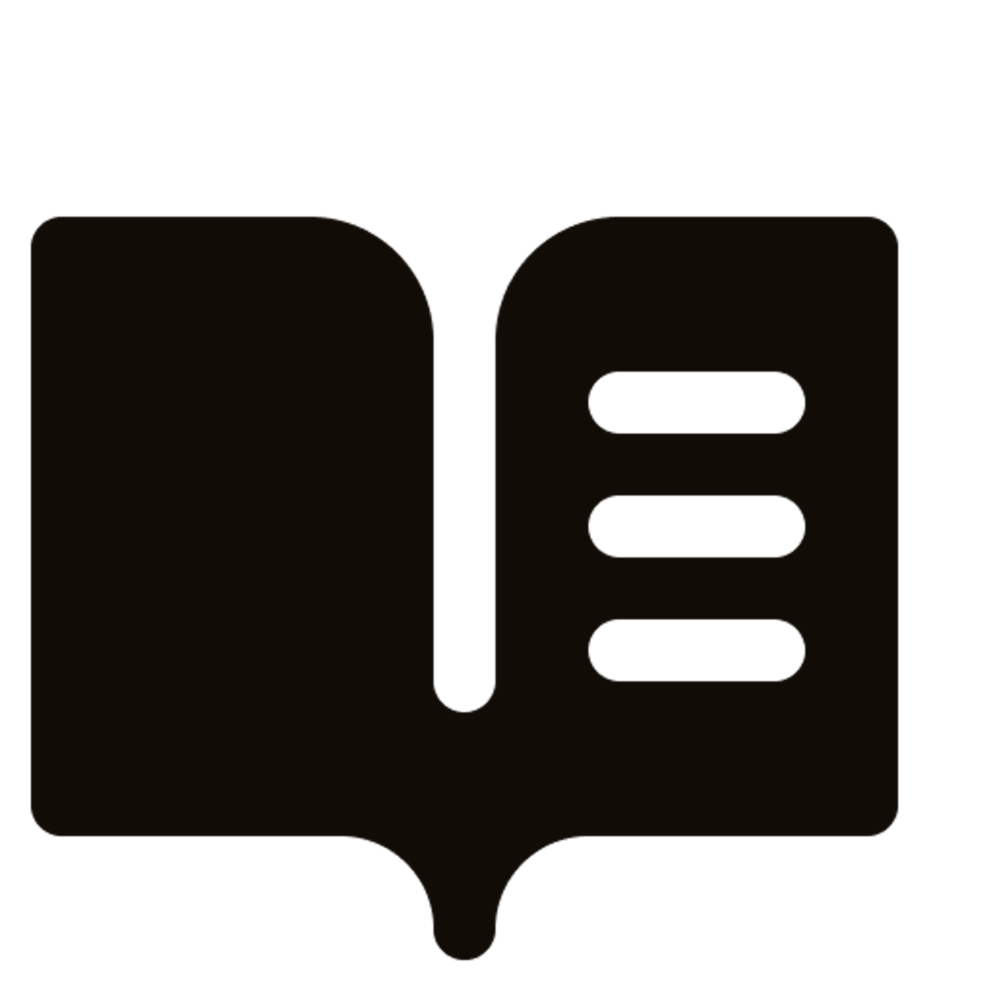 Pictogramme de livre ouvert