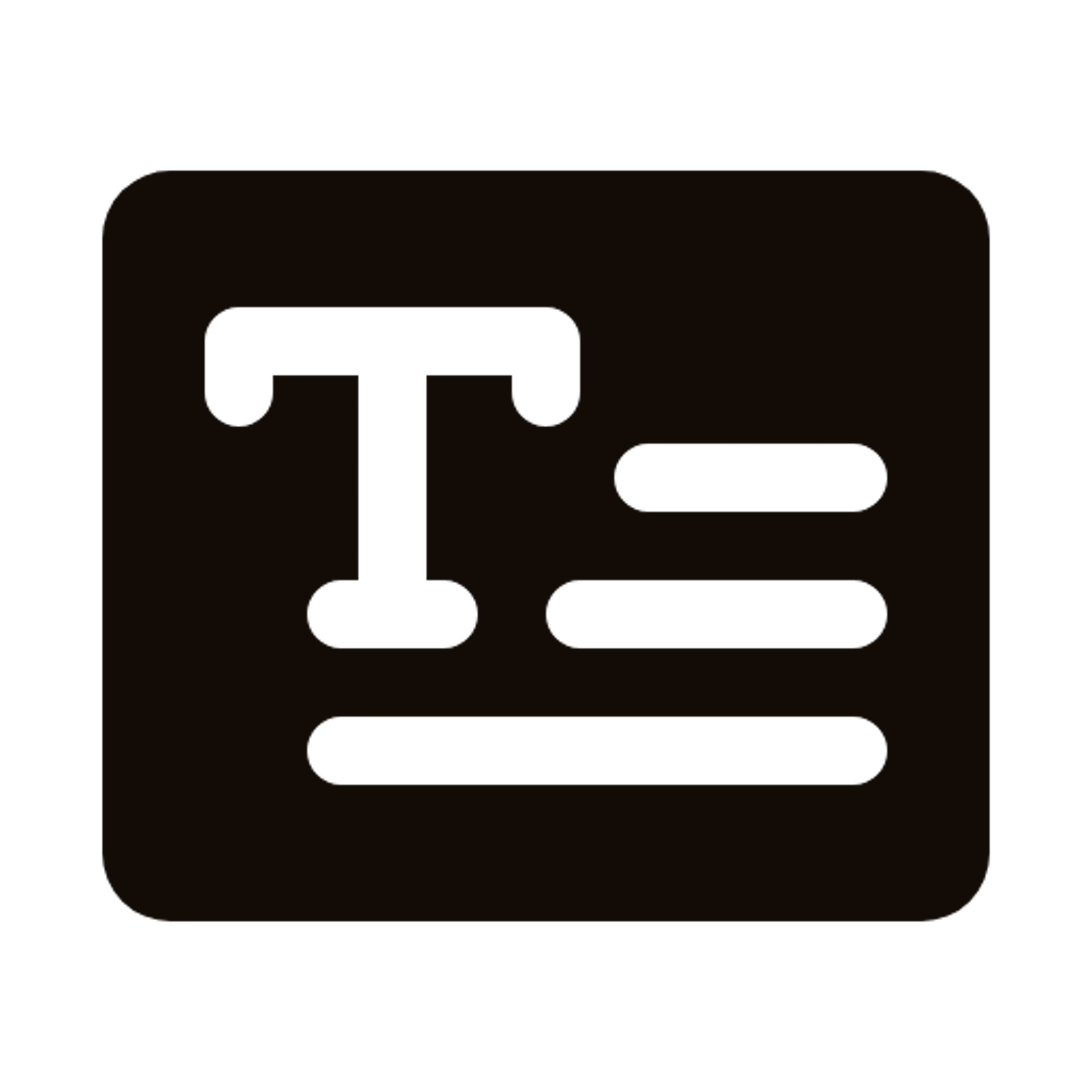 Pictogramme de texte