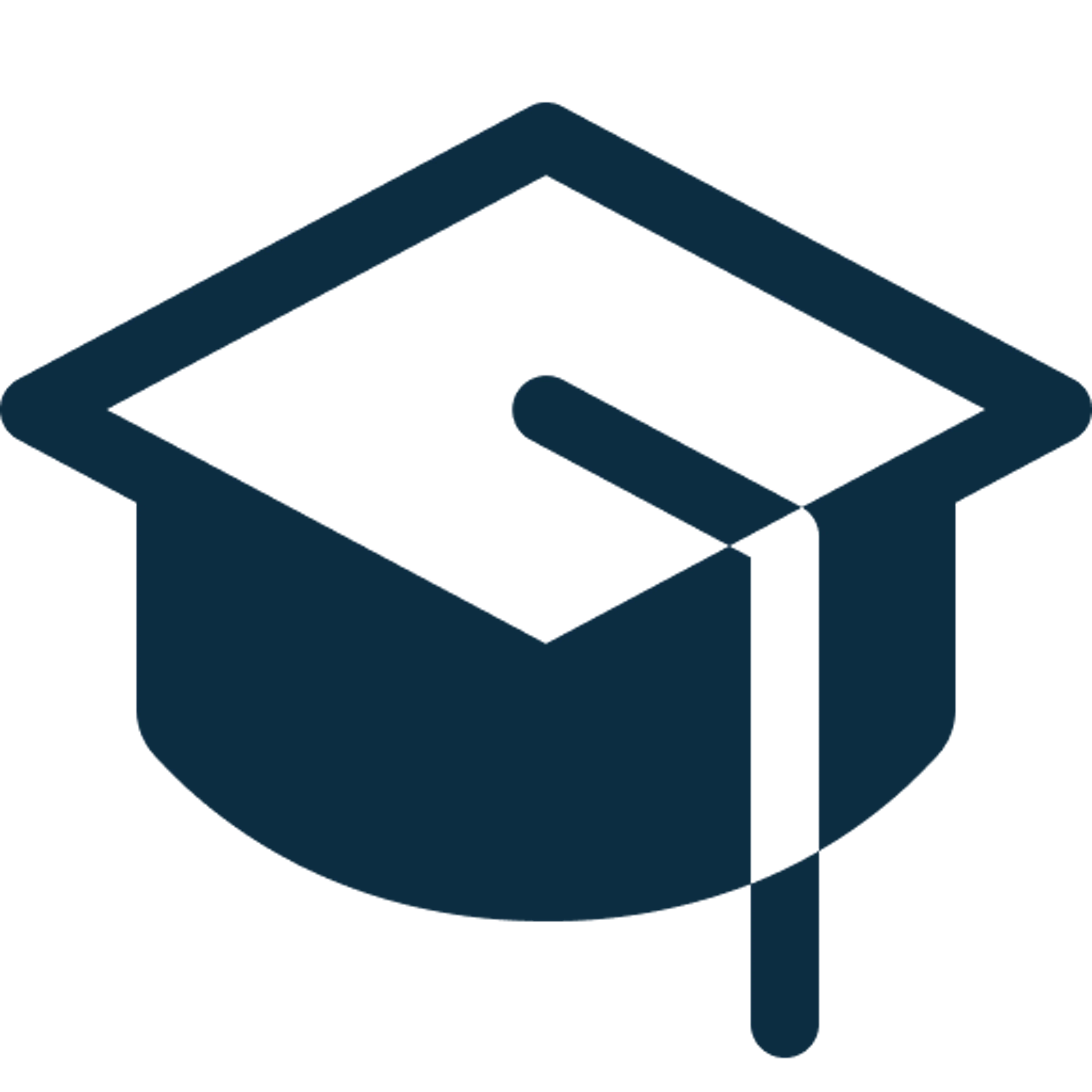 Pictogramme de toque de diplômé