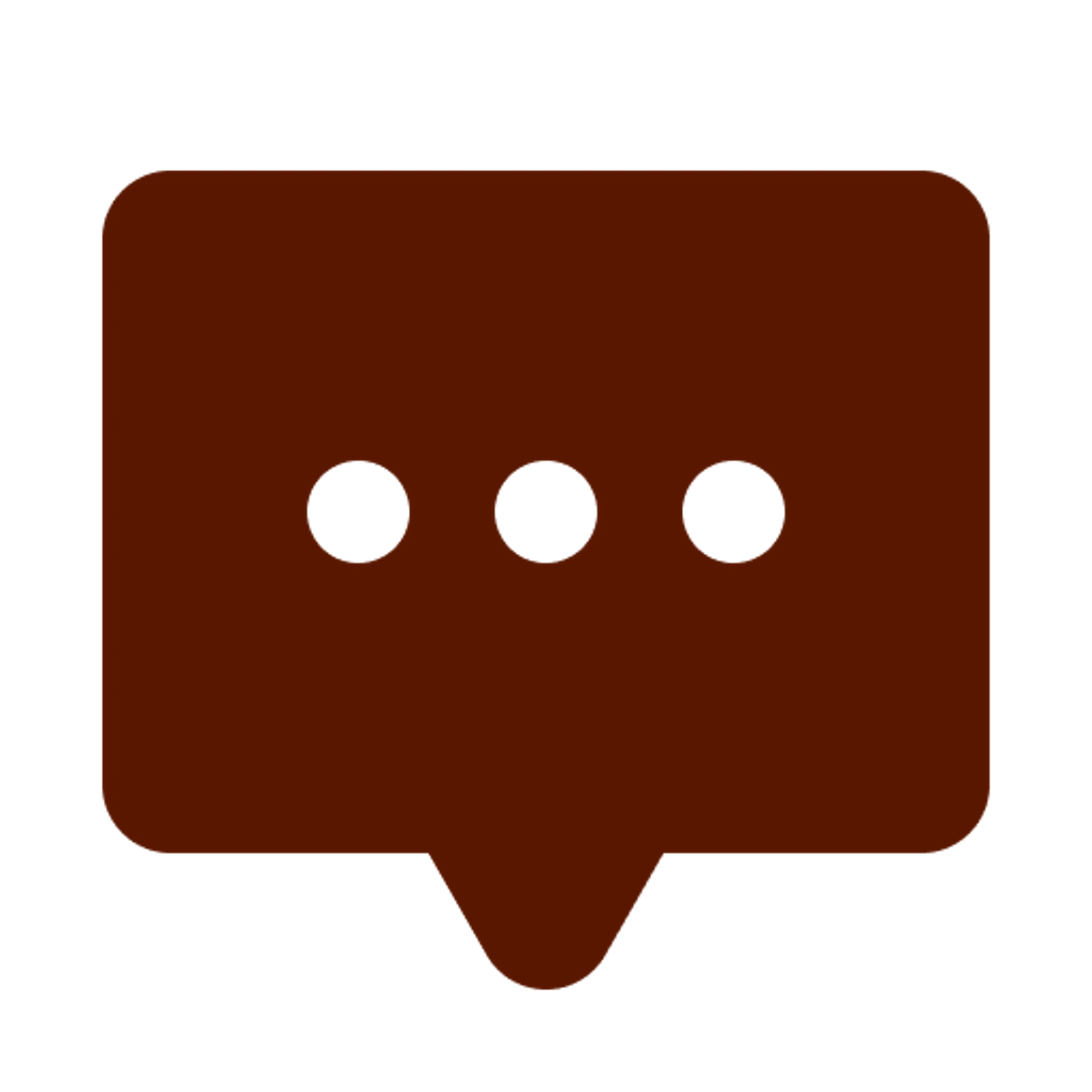 Pictogramme de bulle de discussion