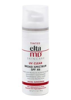 EltaMD Tinted UV Clear Broad Spectrum SPF46.