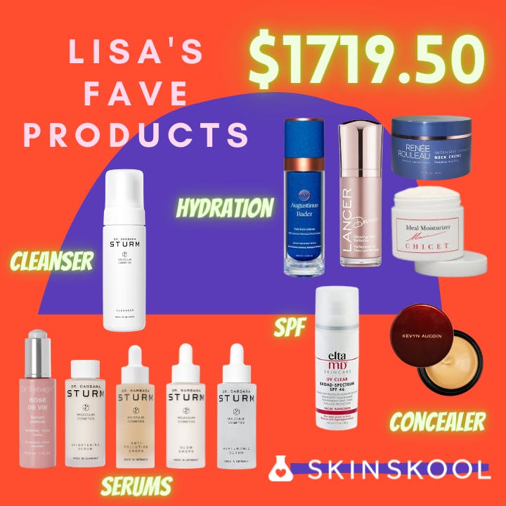 Celebrity Skincare Routines Duped: Lisa Rinna's $2000 skincare