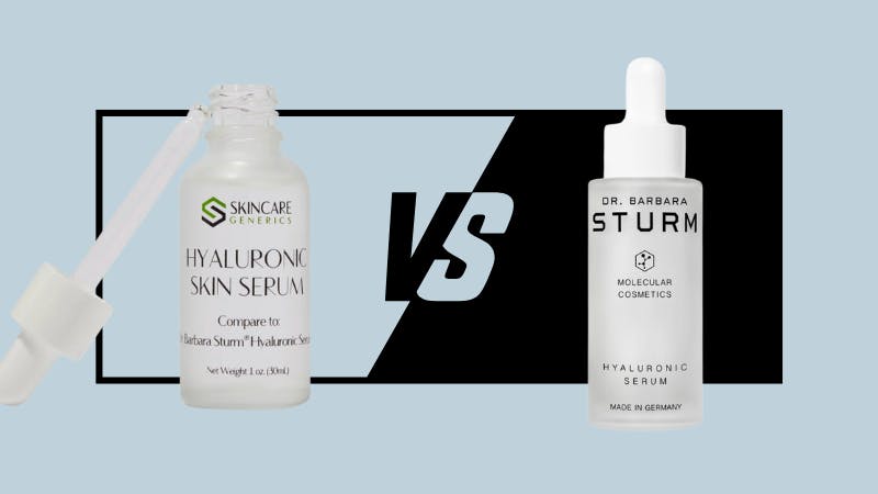 Barbara Sturm Skincare Generics Dupe Analysis