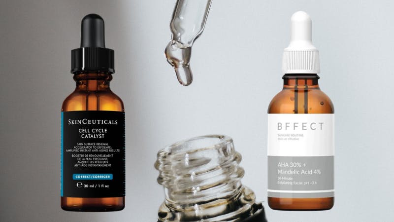 Skinceuticals Cell Cycle Catalyst Serum and Formotopia BFFECT AHA 30% + Mandelic Acid 4% Serum