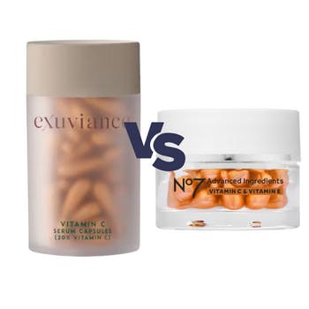 Exuviance Vitamin C Serum Capsules vs. No7 Vitamin C Capsules