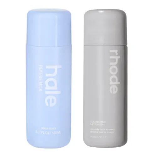 Hale vs Rhode Glazing Milk Toner