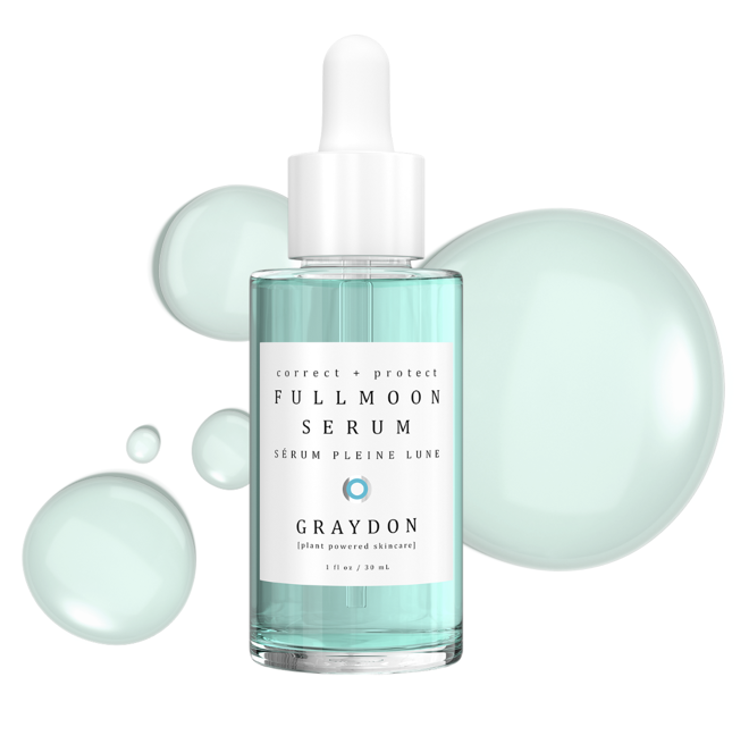 Graydon Skincare Fullmoon Serum containing bakuchiol