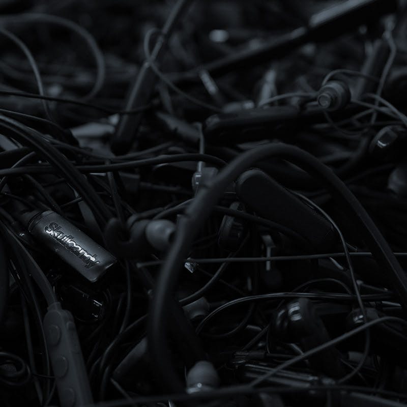 Over 450,000 pounds of material returned to circulation. That’s a ton of audio products that would have wound up in landfills around the world.