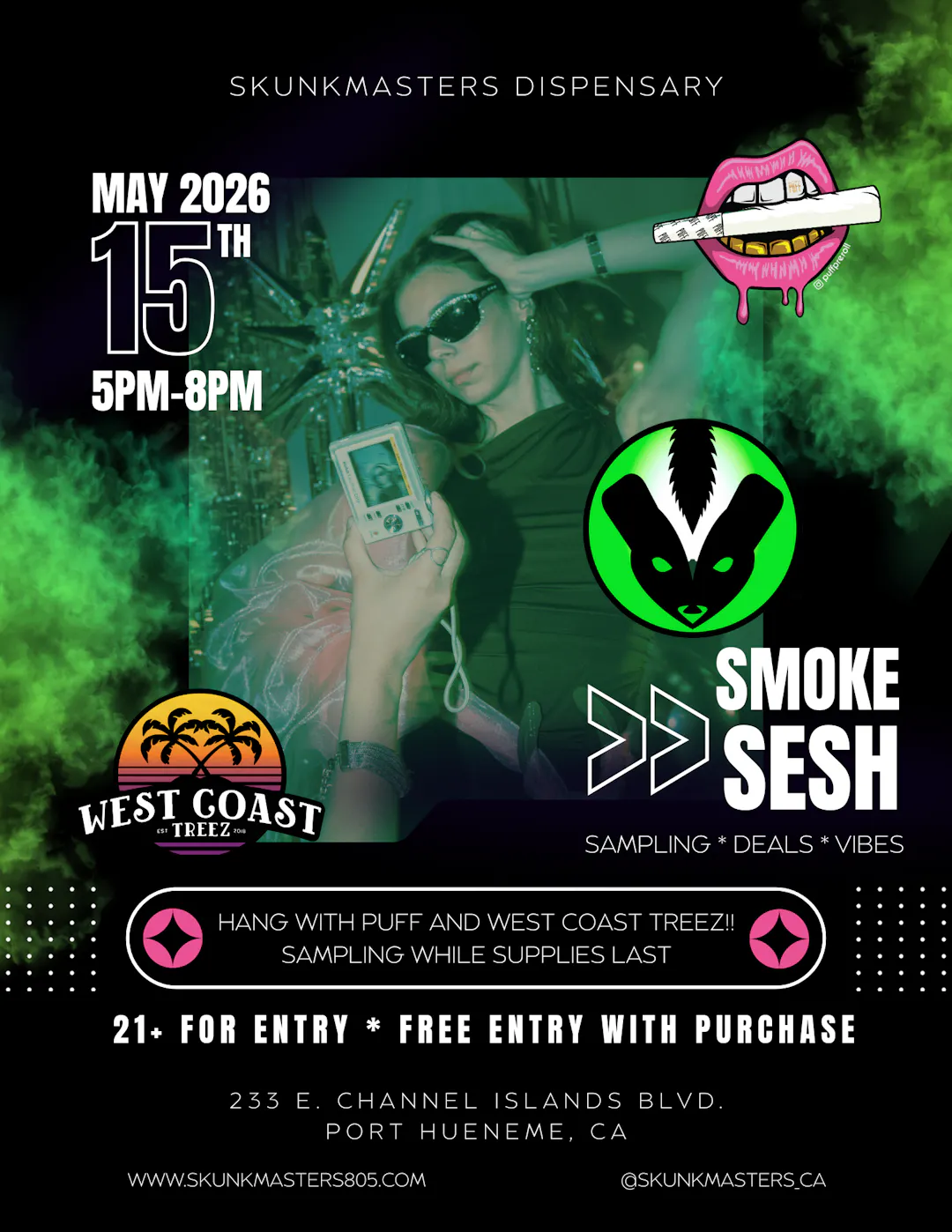 Skunk Masters Port Hueneme Dispensary | Cannabis Delivery & Lounge Skunk Masters Port Hueneme Dispensary | Cannabis Delivery & Lounge
