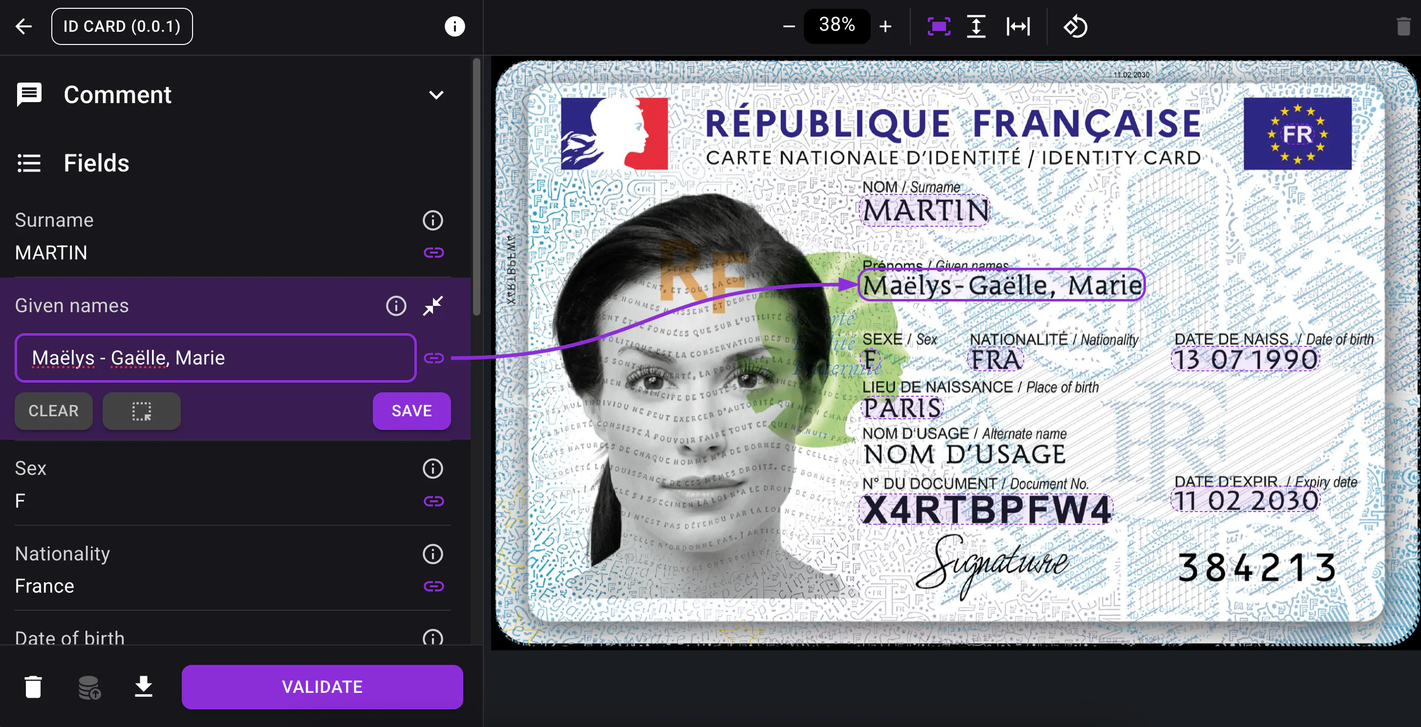 Create document type from samples - Review
