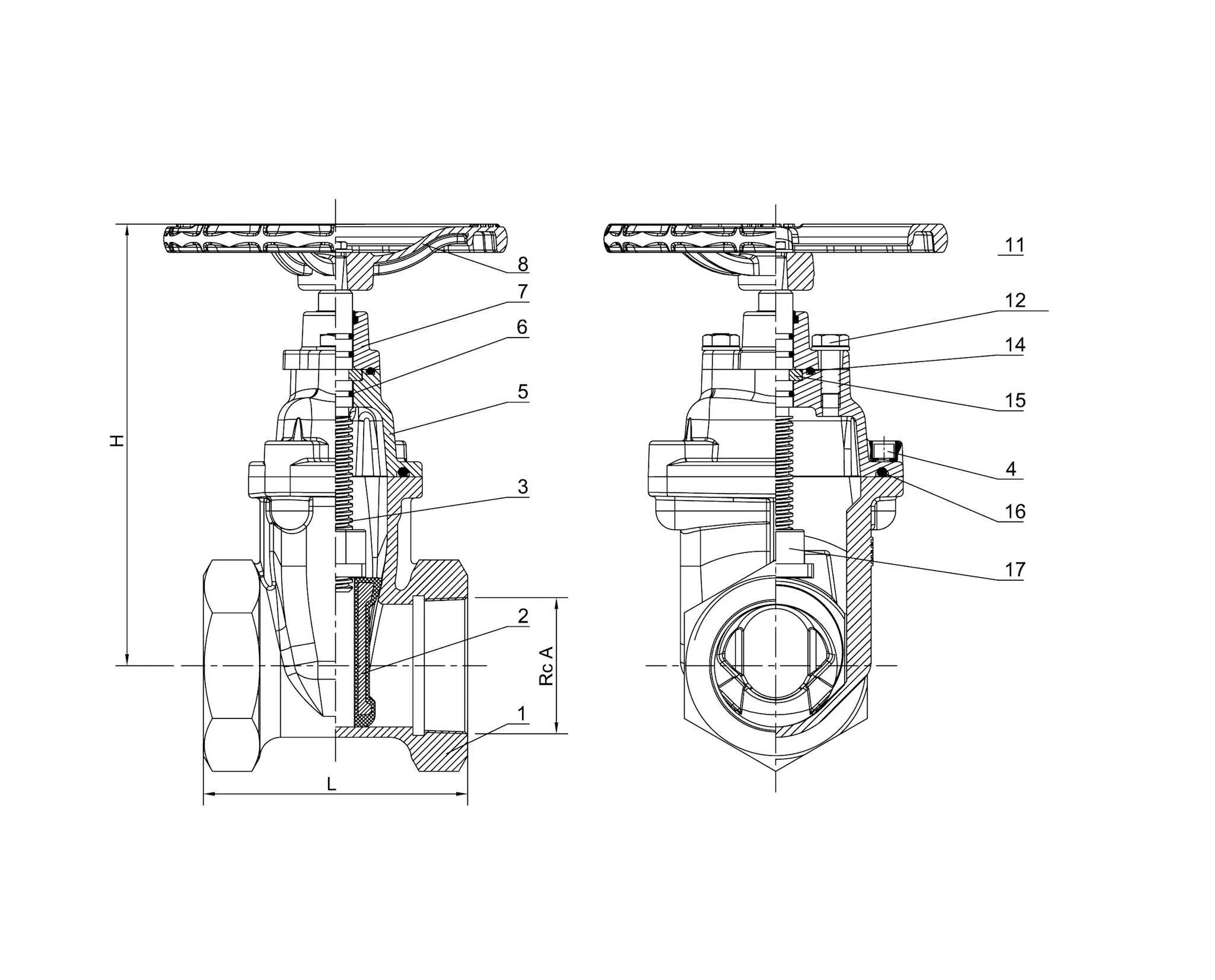 THREADED RESILIENT NRS