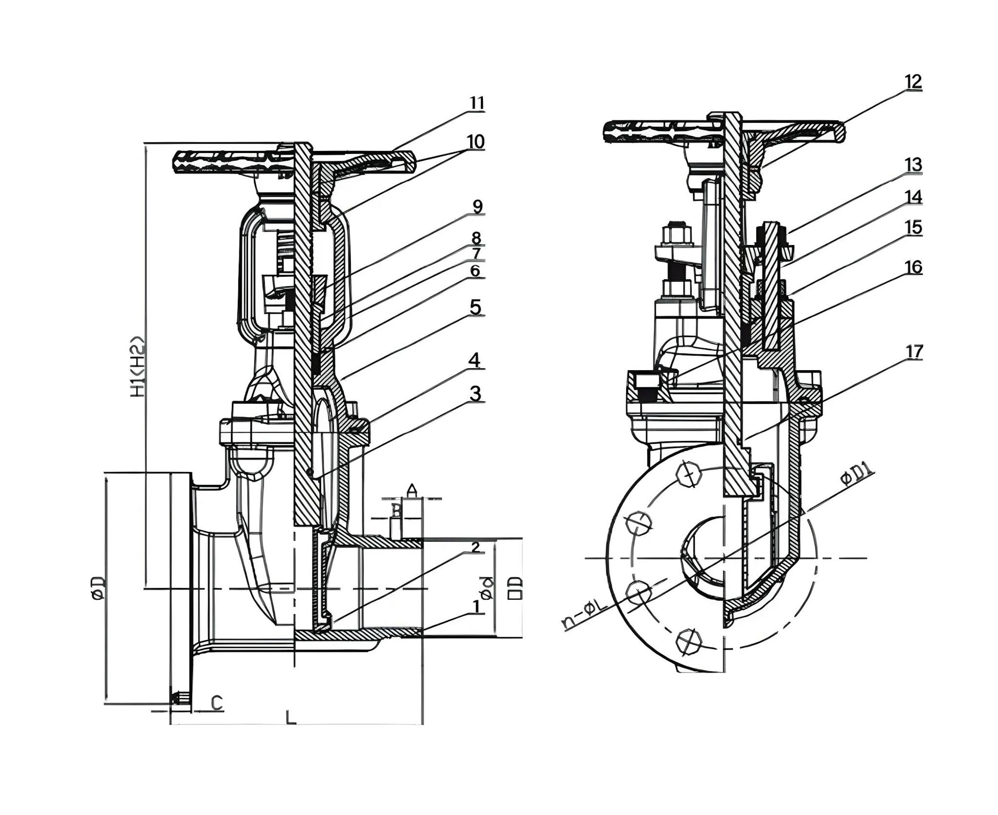 FLANGED X GROOVED RESILIENT OS&Y UL/FM APPROVED