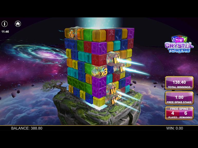 Crystal Towers Slot » Sky Bet Games