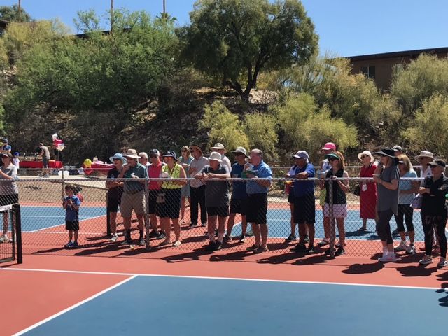 Pickleball Court Grand Opening 2022 Skyline Country Club