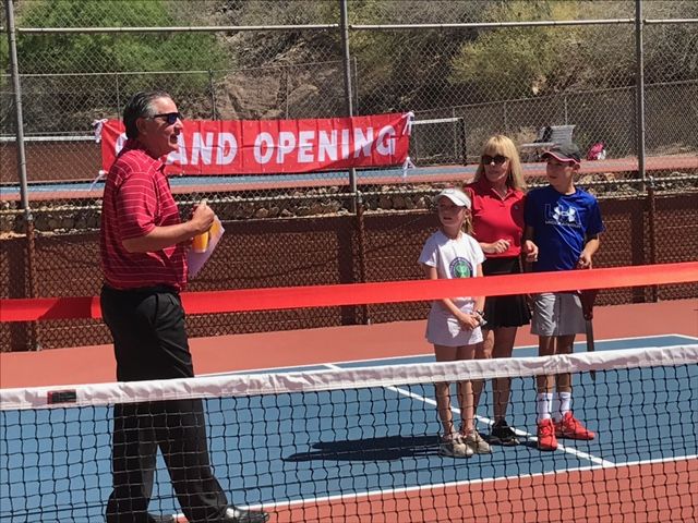 Pickleball Court Grand Opening 2022 Skyline Country Club