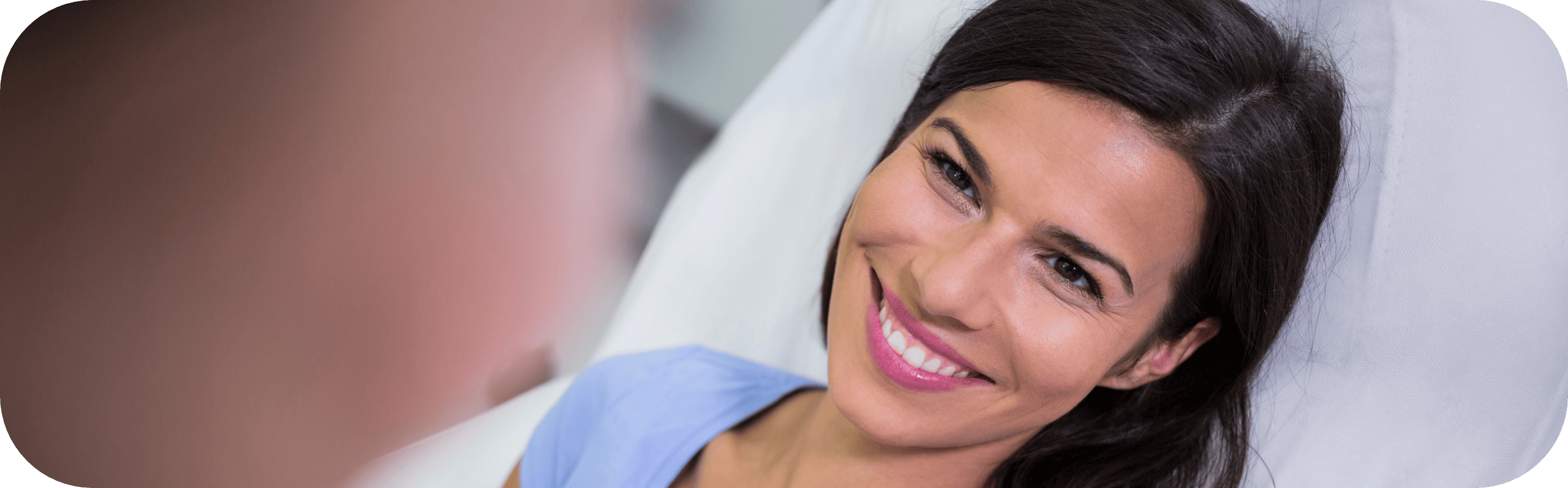happy smiling patient