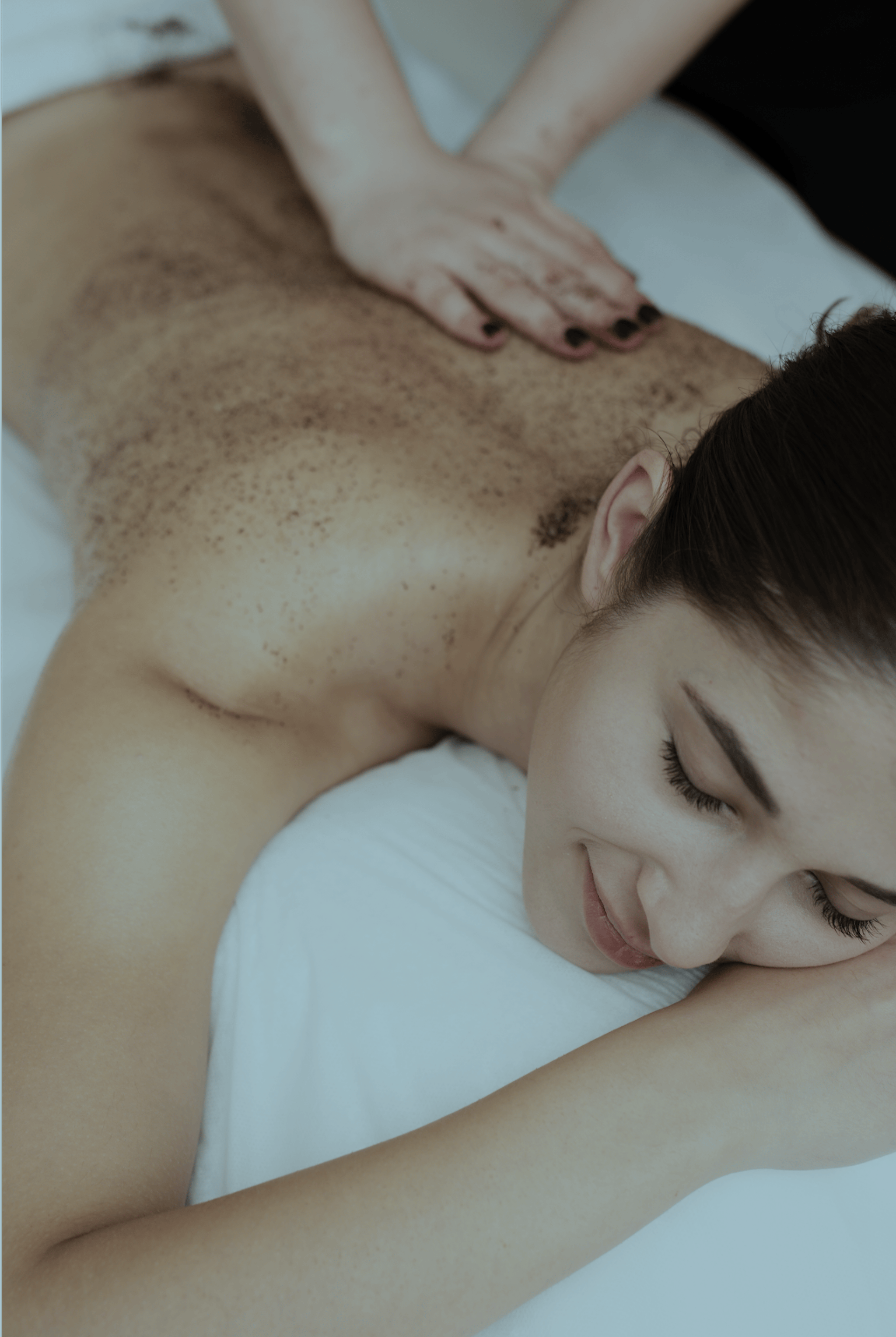 Chest and back peel treatment