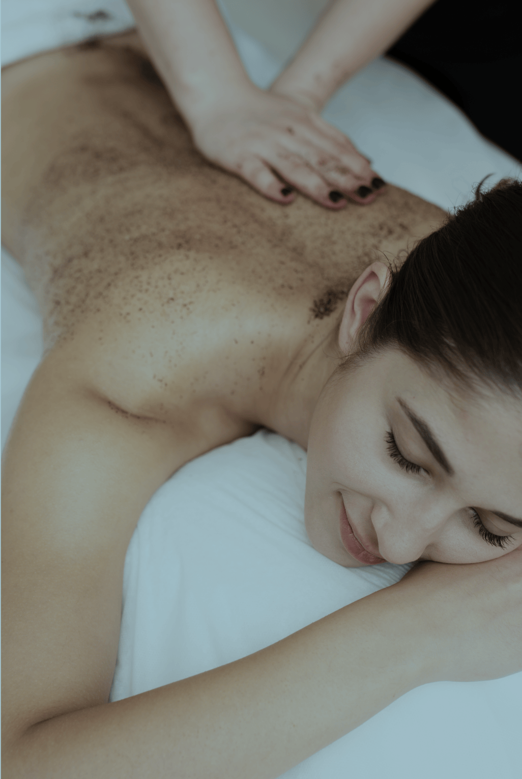 Chest and back peel treatment