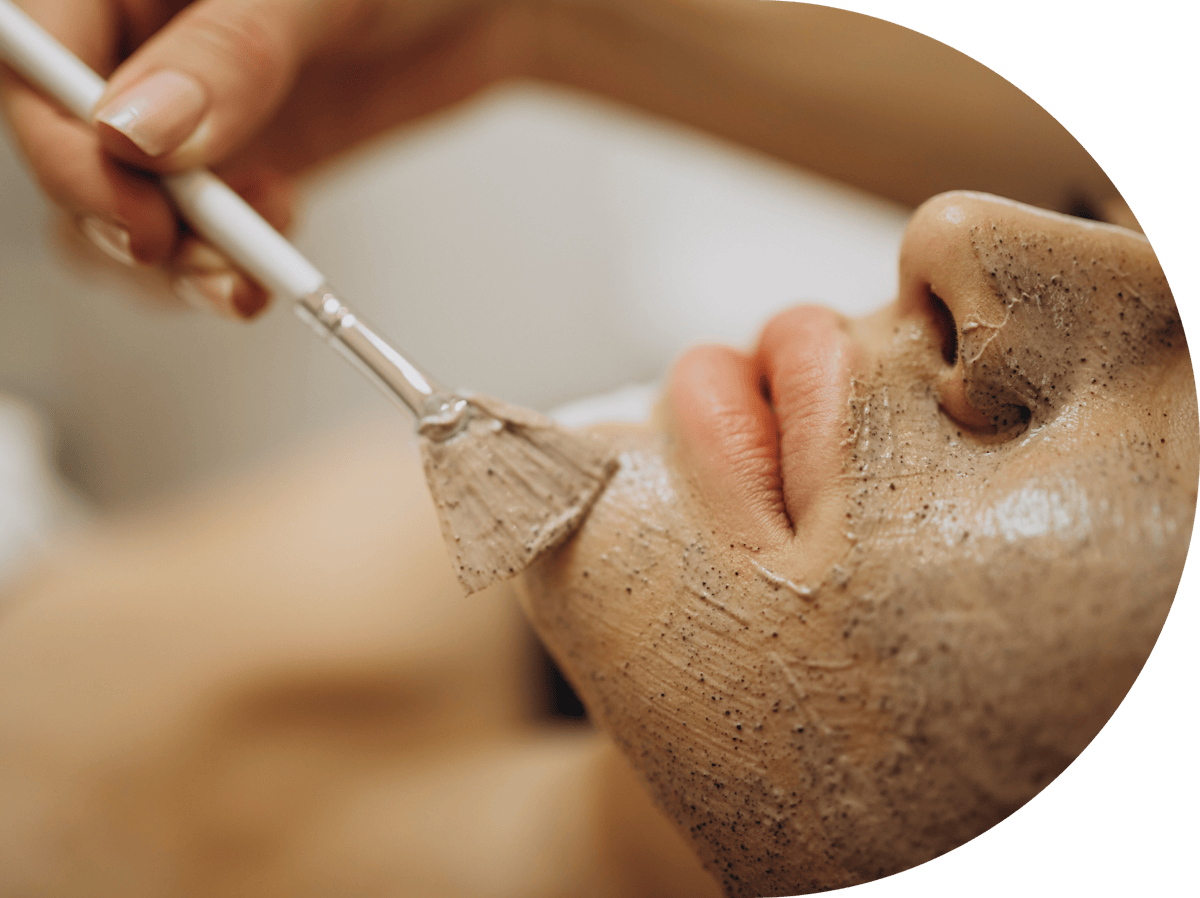 Dermamelan treatment being performed