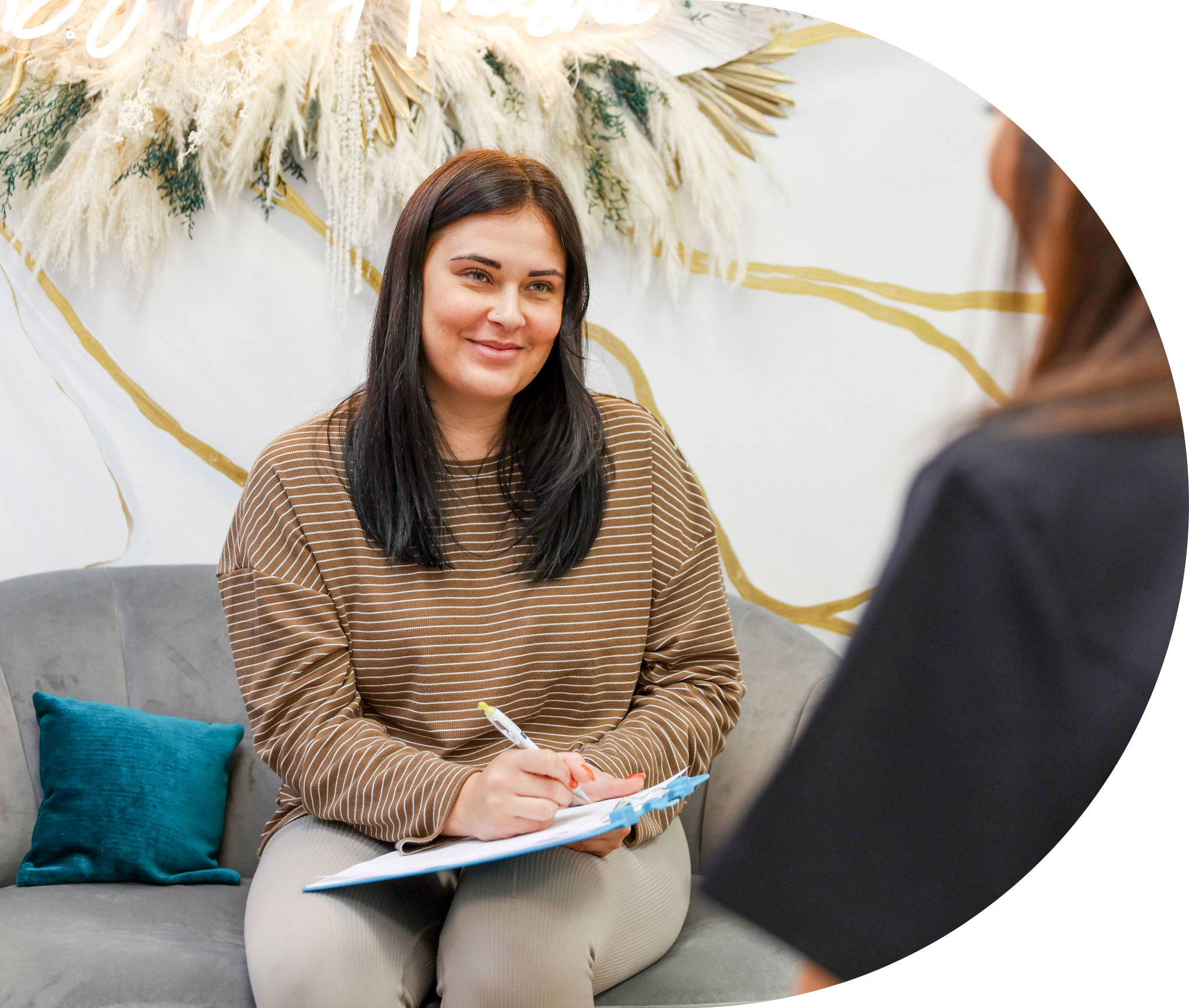 Skyn Doctor clinician with patient