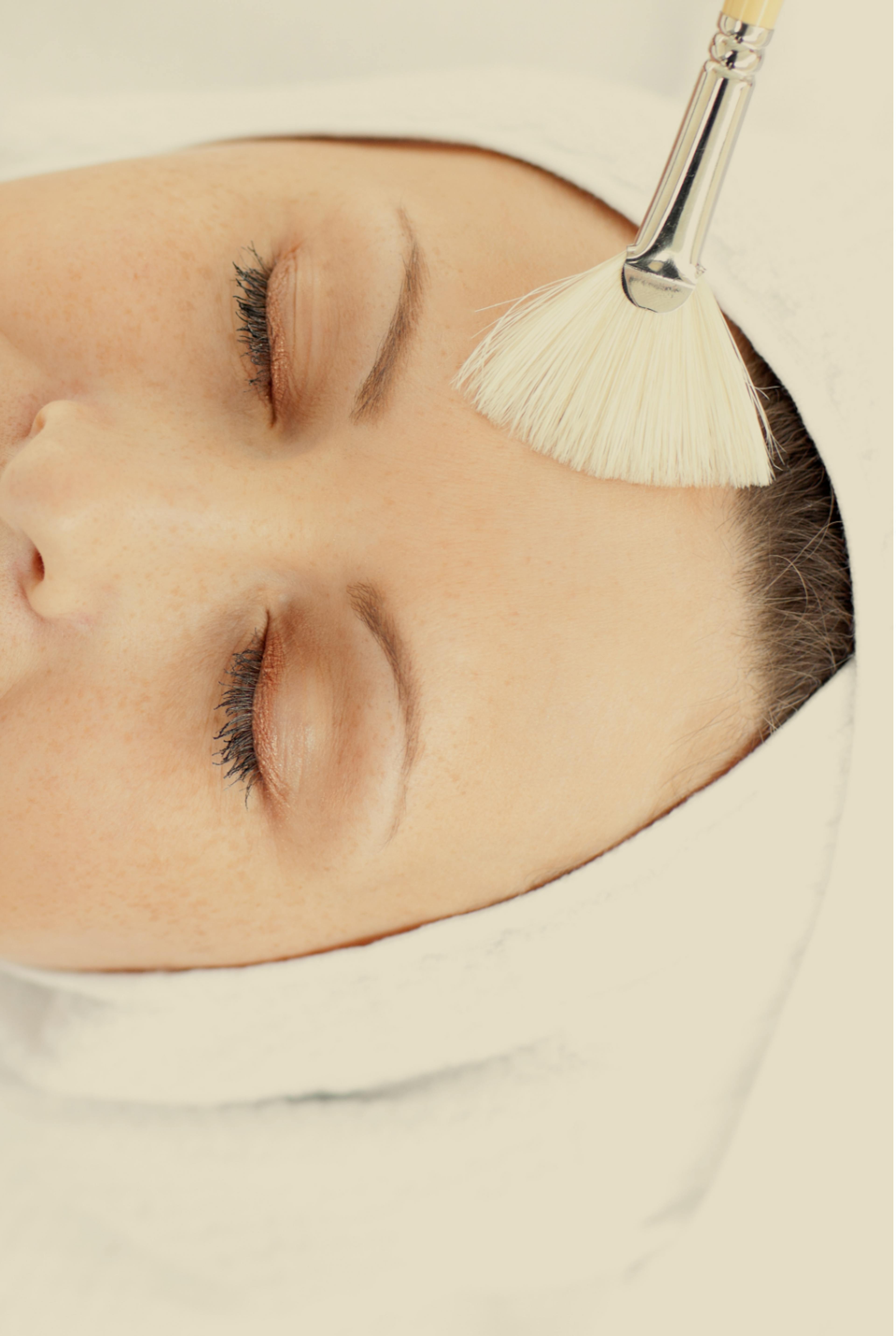 woman having Dermamelan treatment