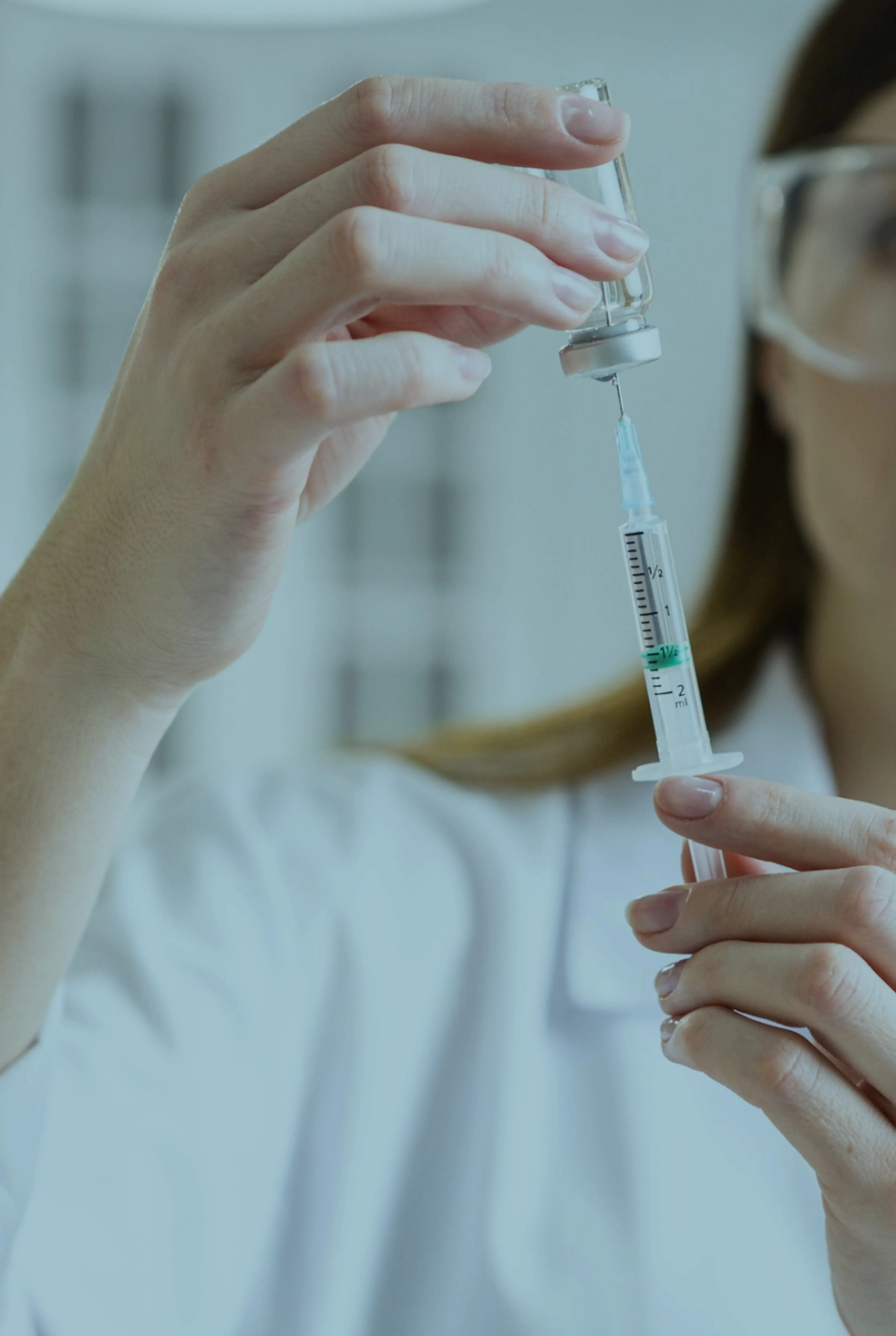 Clinician with B12 Injection