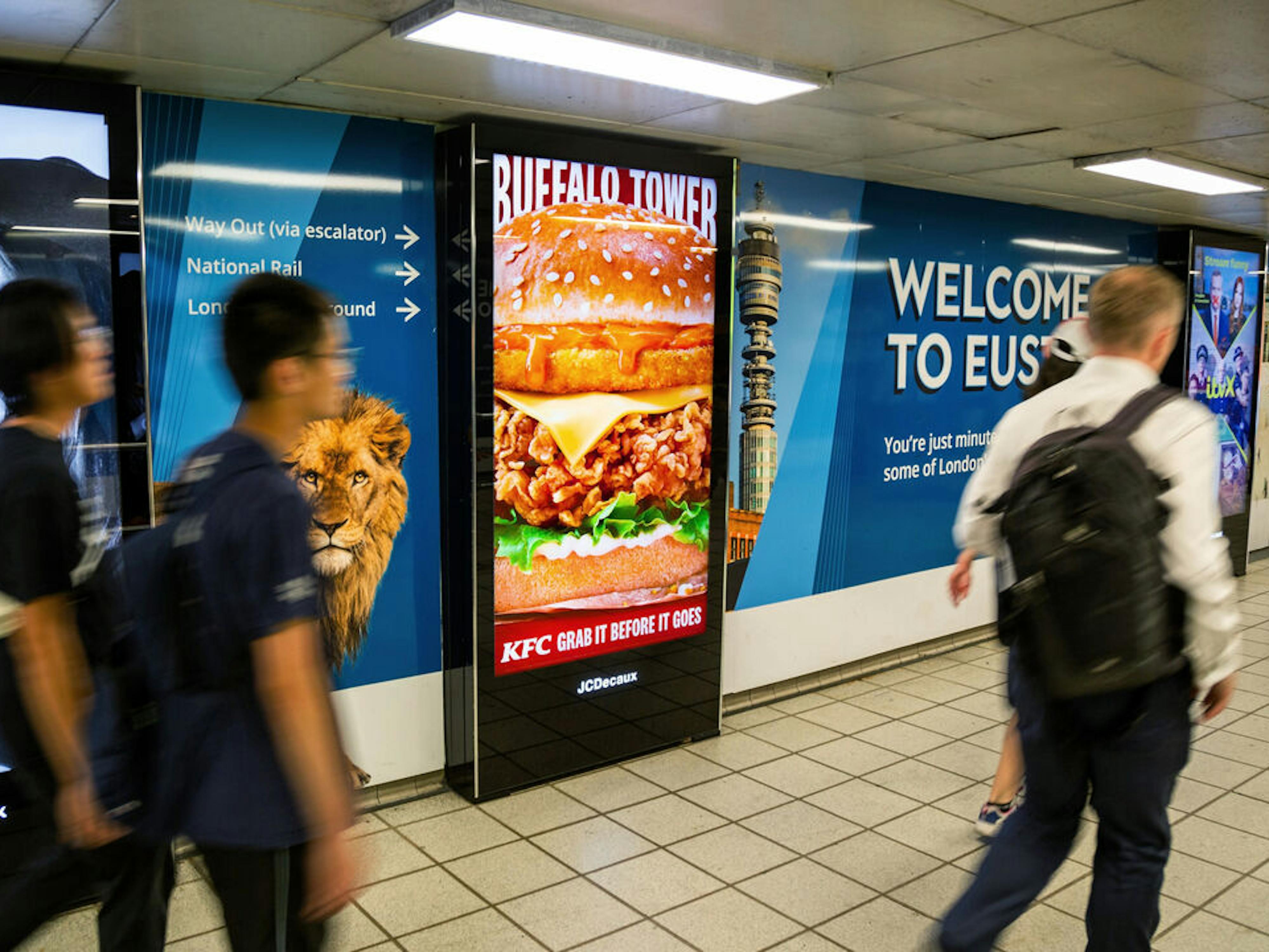 KFC Digital Out of Home Advertisement