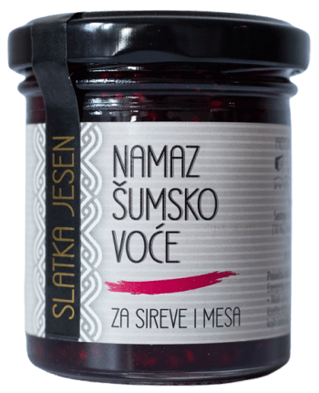 Namaz šumsko voće, slika tegle