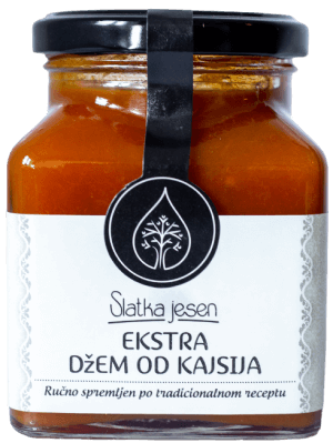 Džem od kajsija, slika tegle