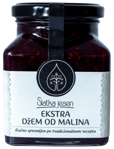 Džem od malina, slika tegle