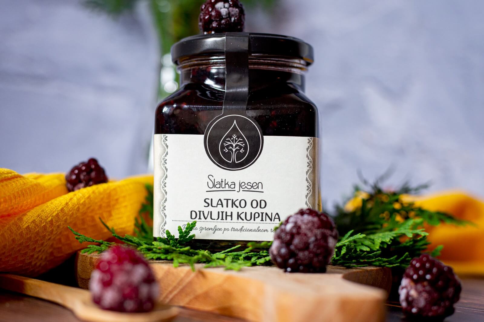 Slatko od divljih kupina, scenska slika