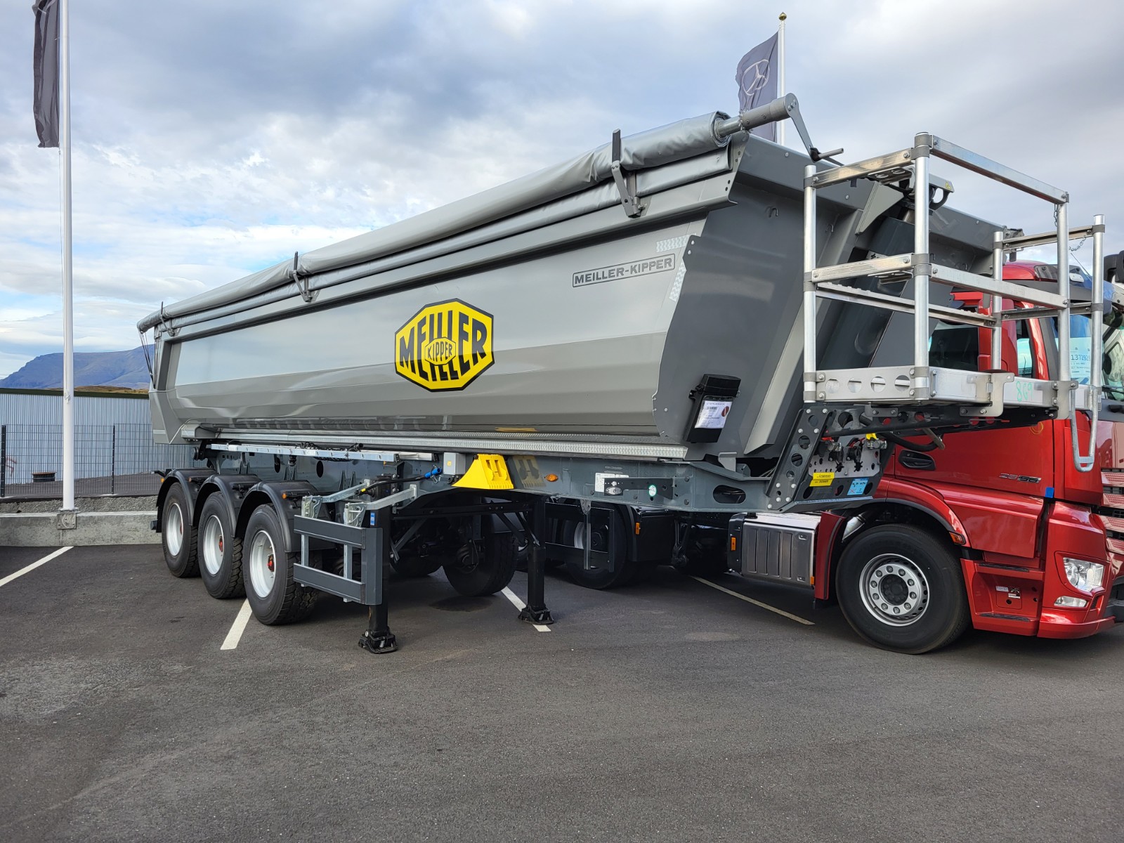 Meiller vagn stakur