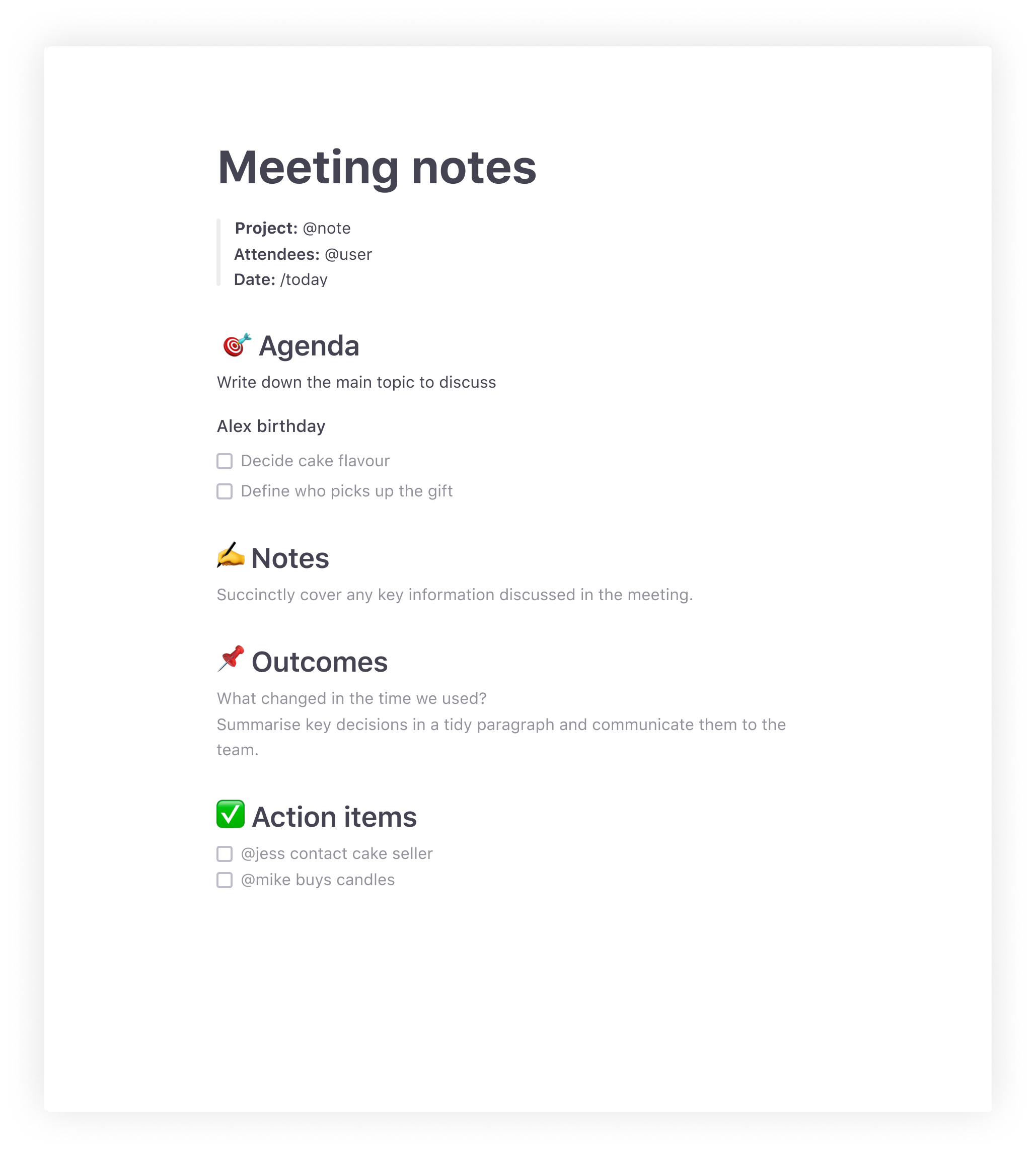 How To Write Effective Meeting Minutes Templates And Examples - Riset