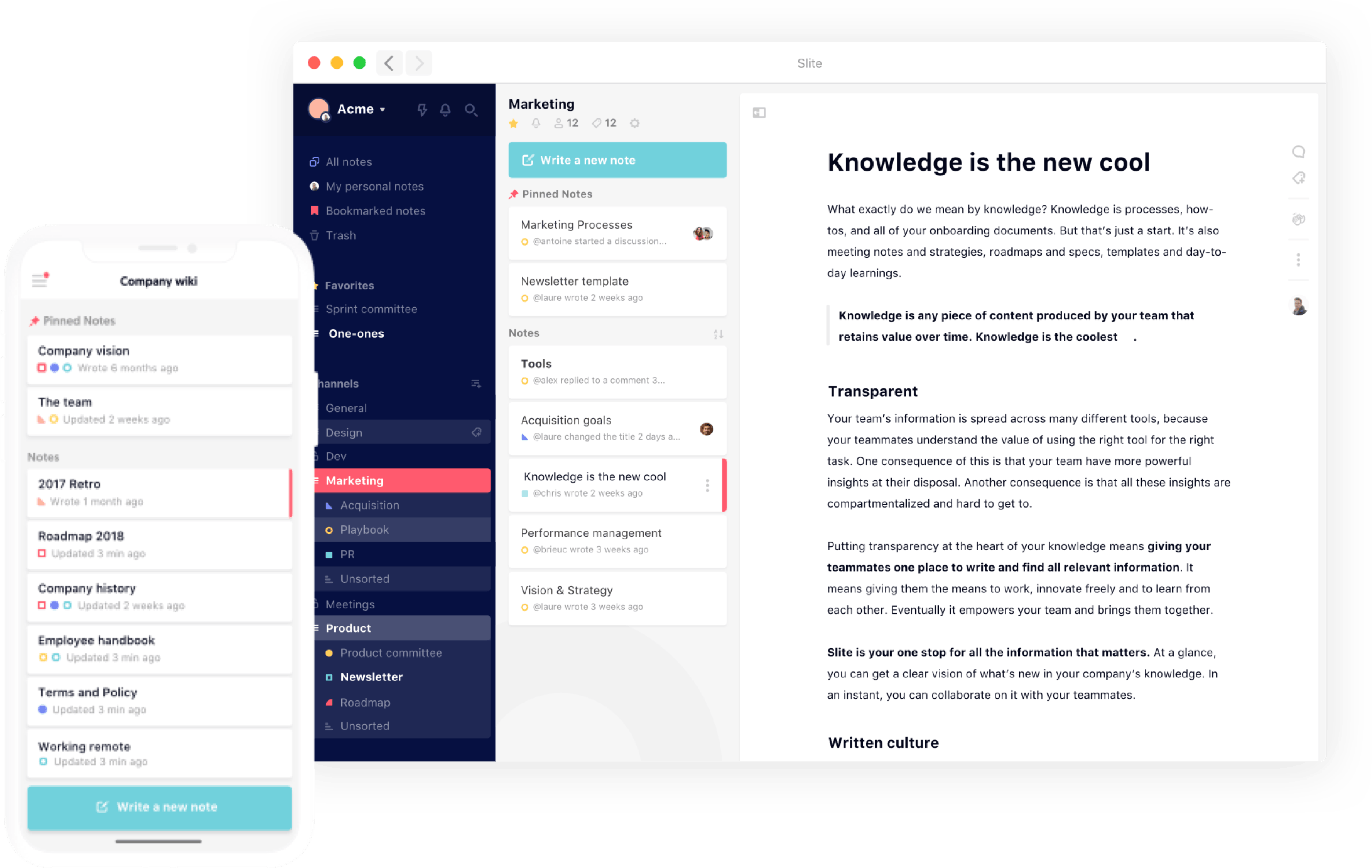 The collaboration app for teams