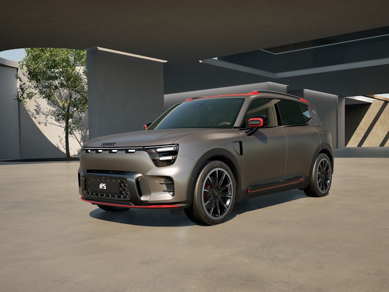 smart #5 Brabus á hlið