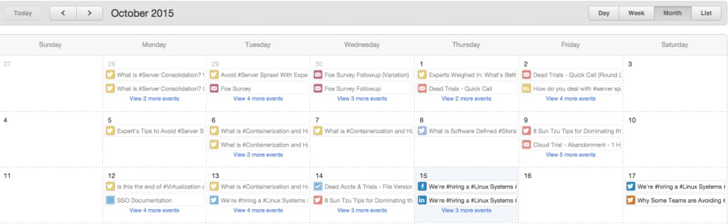 smartfile content calendar editorial calendar