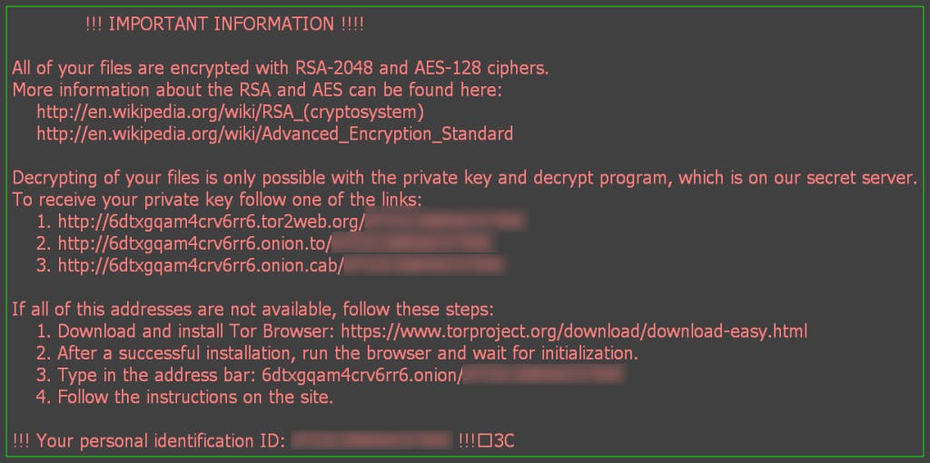 Ransomware Virus