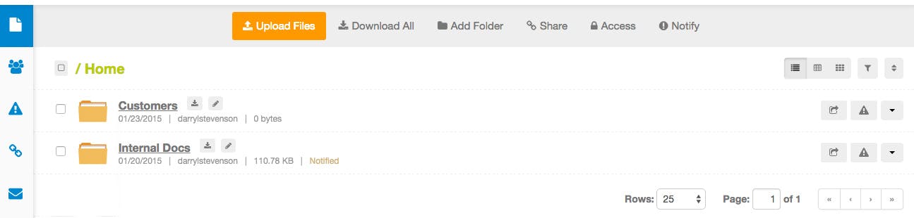 Note: I wanted to give a user full rights to the &#x2018;Internal Docs&#x2019; Folder and only one file within the &#x2018;Customers folder&#x2019;