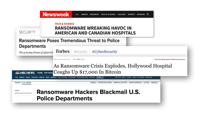 Ransomware virus