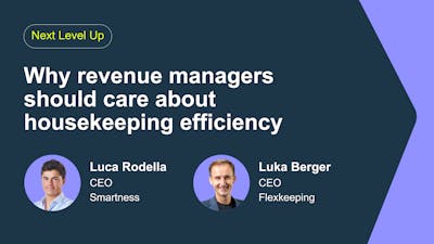 Why revenue managers should care about housekeeping