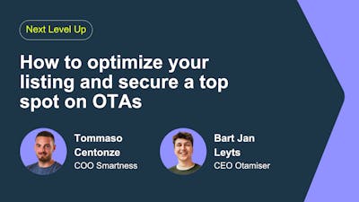 How to optimize your listing and secure a top spot on OTAs