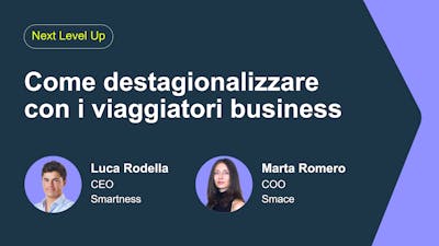 Come destagionalizzare con i viaggiatori business