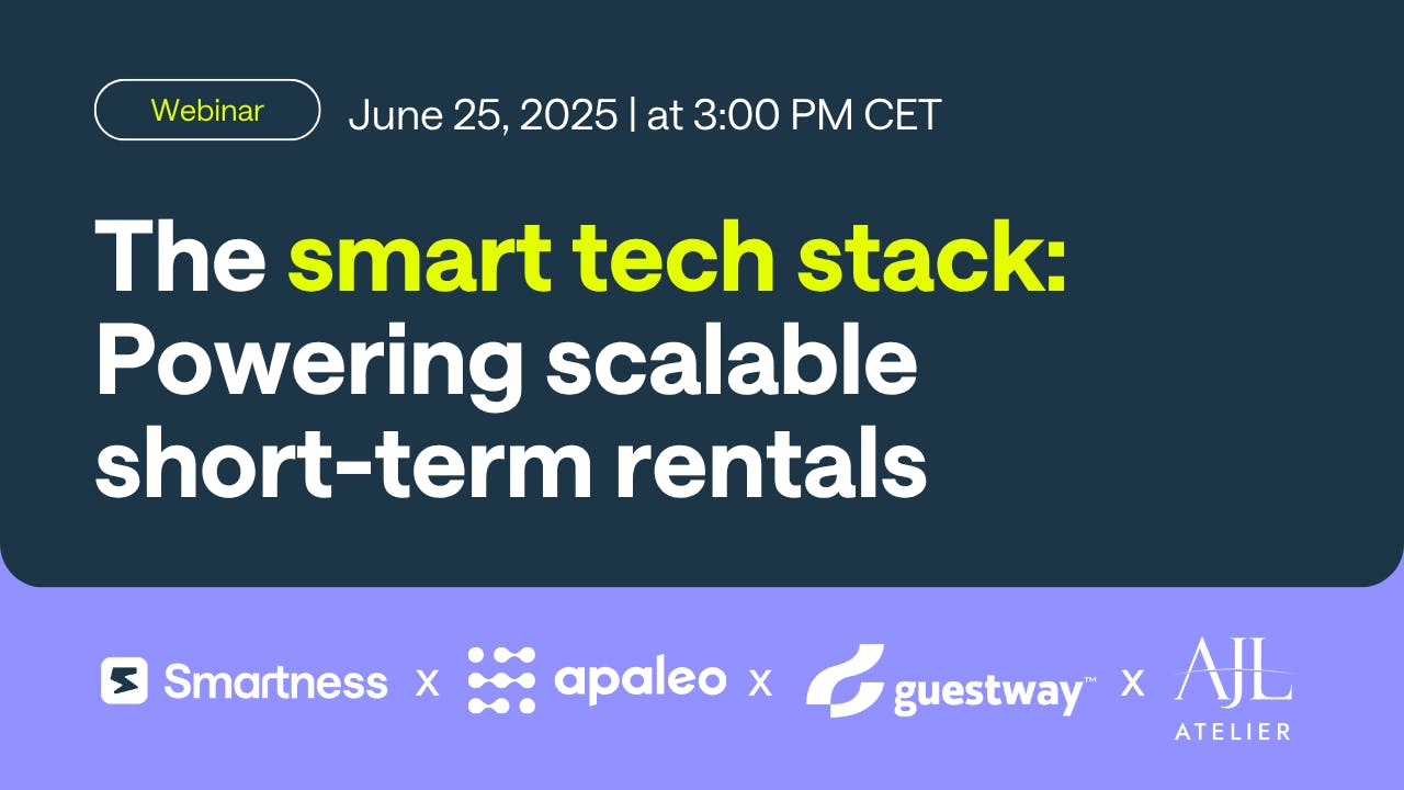 The smart tech stack: Powering scalable short-term rentals