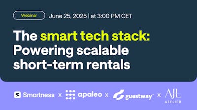 The smart tech stack: Powering scalable short-term rentals