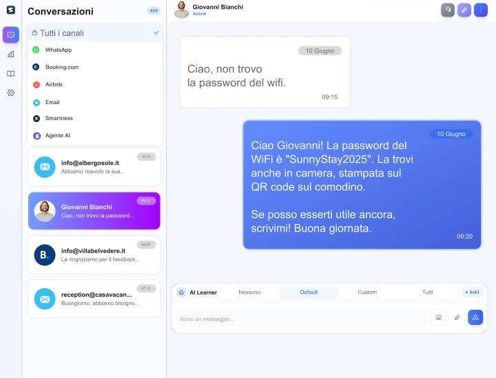 Smartchat - Gestione centralizzata