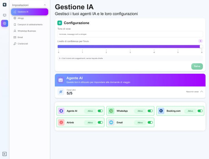 Smartchat - Automazione basata su AI