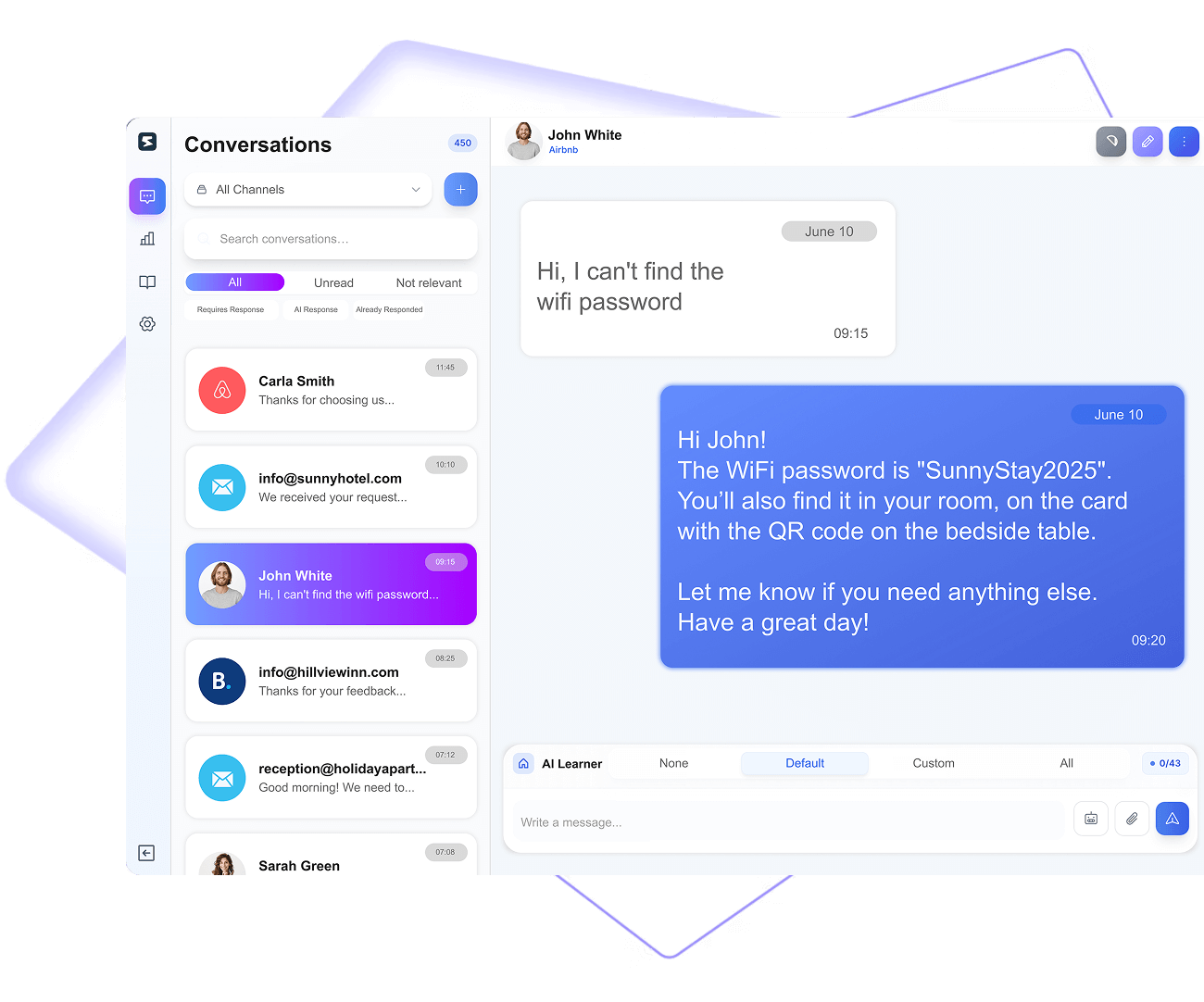 Smartchat demo request