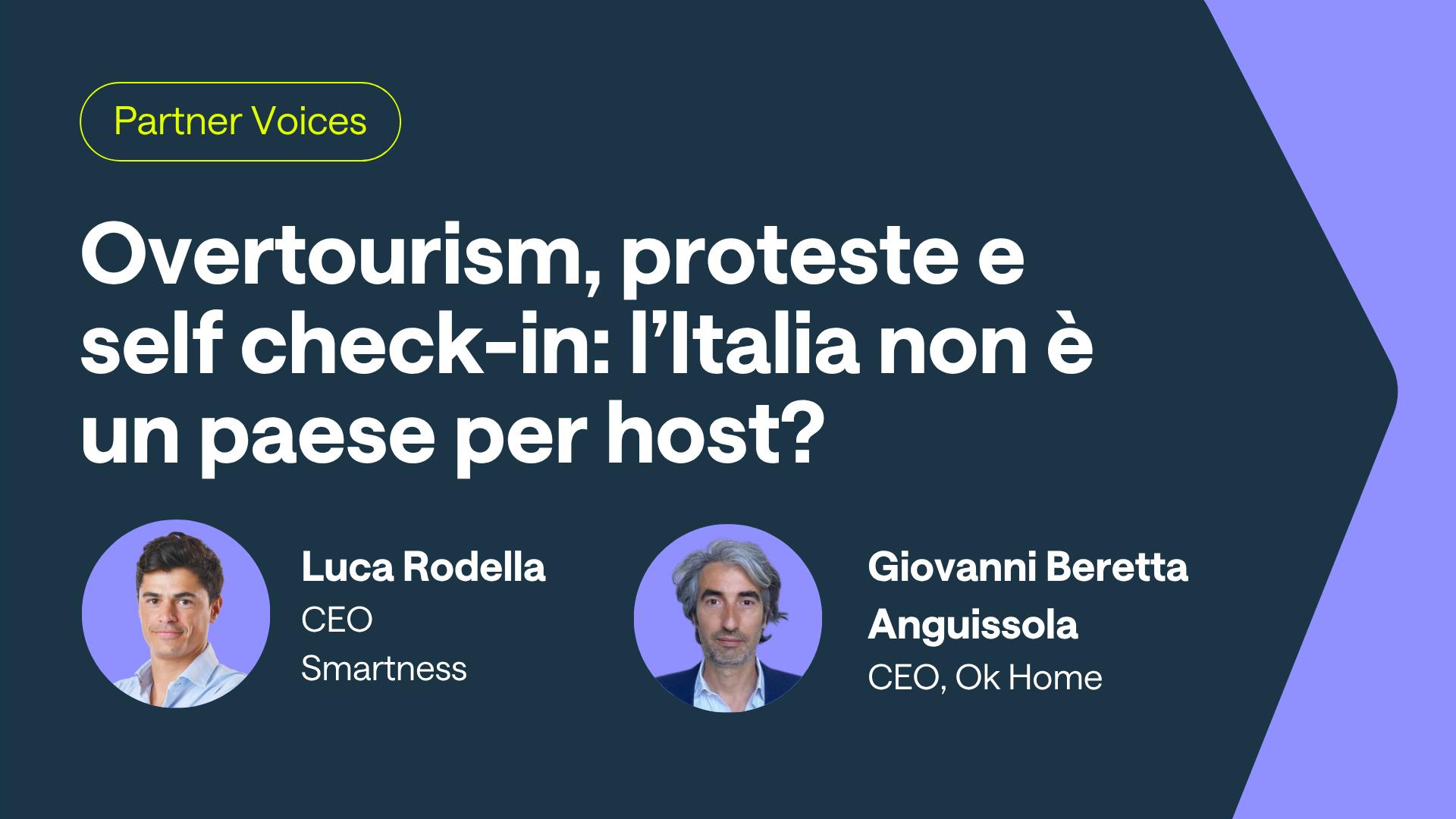 Overtourism, proteste e self check-in: l’Italia non è un paese per host?