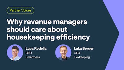 Why revenue managers should care about housekeeping