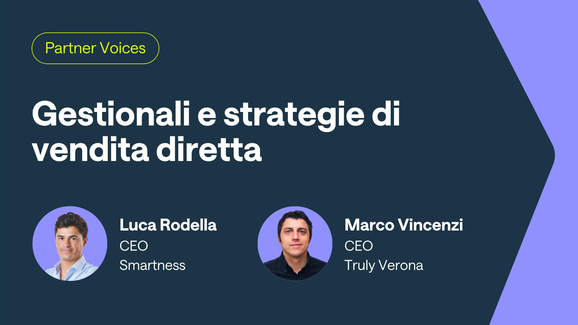 Gestionali e strategie di vendita diretta